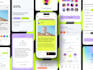 do mobile app UI UX design wireframe in figma