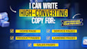 write website content for sales and landing page copy as a website copywriter