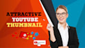 make attractive clickbait youtube thumbnail within 24 hours