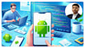 build android apps with full API integration using kotlin and java