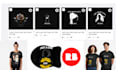 design print on demand t shirt for merch by amazon redbubble etsy pod store