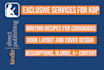 write recipes, design cookbook for publishing on amazon KDP