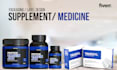 do supplements label design, medicine box packaging