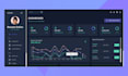 create a responsive react website, landing page