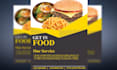 design luxury professional flyer print ready