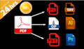 convert word, pdf, png, jpeg, heic, mp3, mp4, mov 12hrs
