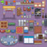 make tiles, props or assets in pixel art in topdown view