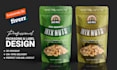do product label design, packaging design and food label design