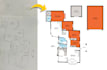 do 2d color floor plan and matterport