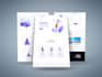 design modern responsive html landing page