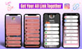 setup customize linktree bio link, beacons, linkpop, taplink