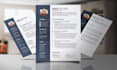 perform your professional resume design or CV template