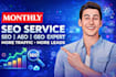 do google top ranking by high da backlinks with complete monthly SEO service