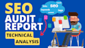provide professional SEO audit report and  competitor website analysis