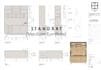 draft blue print furniture in 2d autocad