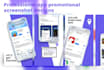 design professional app screenshots for play store and app store