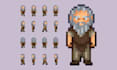 create pixel art sprite sheets, animations, and character