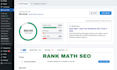 set up wordpress on page with rank math SEO plugin 94 score