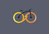 design bicycle logo without any copyright