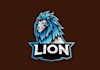 design lion head logo with express delivery