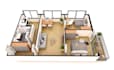 create 3d floor plan from 2d drawings and free hand sketches