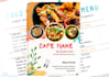 design your restaurant and cafe menu card