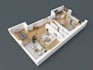 make 3d floor plan of your airbnb home or rental
