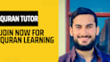 be your professional quran tutor