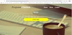 create website with html, CSS and javascript