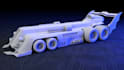 make concept car, prop 3d model in maya and blender