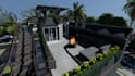 design your rooftop garden, pool and courtyard  3d renderings
