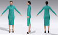 make 3d garment in clo 3d from any pattern