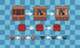 create pixel art game objects and props