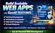 build a scalable full stack web application with modern tech