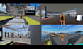 design virtual world, office, school, shop, gallery, on spatial io metaverse