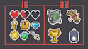 design or animate icons in pixel art