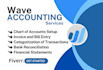 do financial accounting and bookkeeping services on waveapps