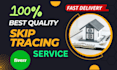 do real estate skip tracing and llc skip tracing in bulk