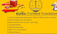 provide professionally certified translation of degree, diploma, and certificate