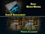 motion tracking, screen replacement, add 3d models, cleanup