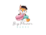 design awesome modern home based bakery logo