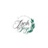 design first class nice woman bakery logo