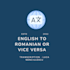 transcribe your text from an audio or video file in english or romanian
