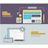 design a website landing page with html5 and css3