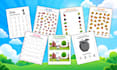 do handwriting worksheet activity book cover for amazon kdp