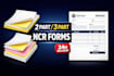 design editable ncr invoice forms