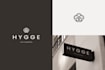 create minimal elegant logo with branding kit