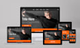 create a responsive websites with html, css, bootstrap and javscript