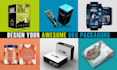 create unique product packaging design and box design