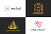 do creative modern minimal business logo design
